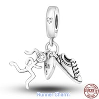 Image 5 of Sport Charms Series (real 925 Sterling Silver)