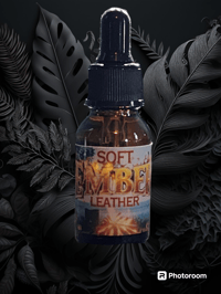 SOFT EMBER LEATHER BEARD OIL 1 (OZ) 30ML