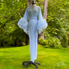 Baby Blue Sheer "Selene" Dressing Gown Limited Edition 