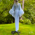 Baby Blue Sheer "Selene" Dressing Gown Limited Edition  Image 2