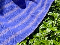 Image 2 of Blue Basket Weave