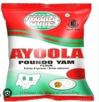 Image 1 of Flour (Yam, Plantain) - Poundo yam, Amala flour