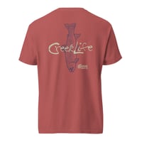 Image 3 of Goose Creek Co Creek Life Trout - Unisex garment-dyed heavyweight t-shirt
