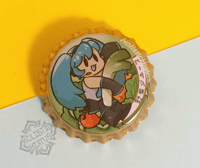 Image 2 of Soda Pop Idol Bottlecap Buttons