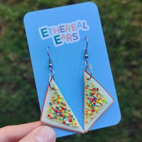 Image 2 of Fairy bread earrings 