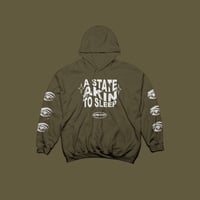 Image 2 of A state akin to sleep hoodie  