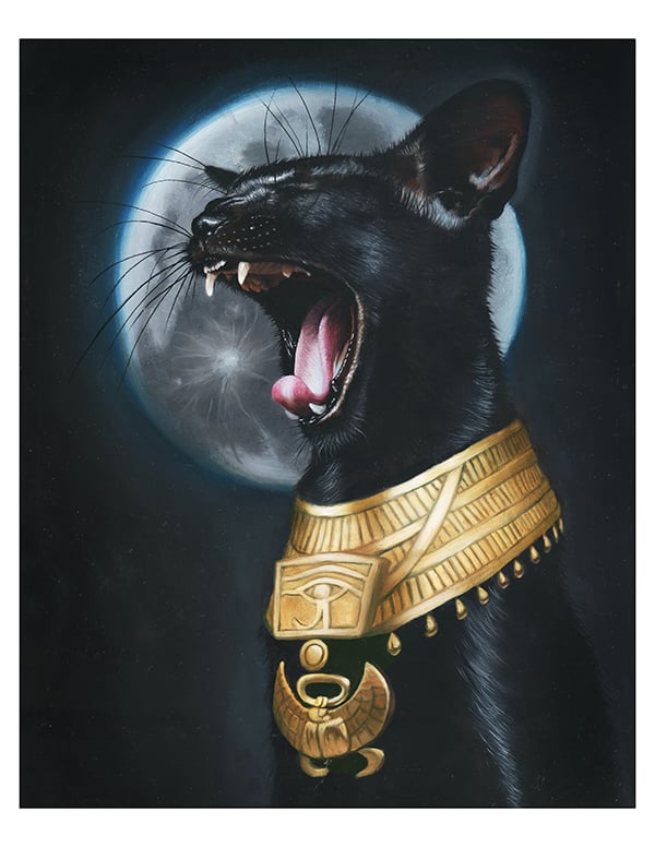 Image of "Bastet The Unbothered" Limited Edition Print