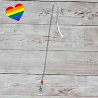 Image 1 of Pan Flag Bookmark