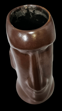 Image 2 of Vintage Kahiki Hoffman Moai Mug FREE SHIPPING