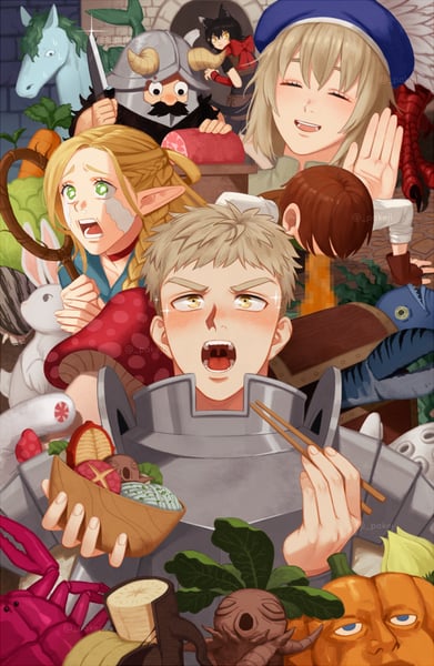 Image of Dungeon Meshi Print