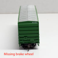 Image 2 of USED, No Box, Missing Brake Wheel - HO Scale Burlington Northern Combination Door Box Car