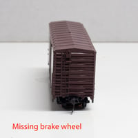 Image 4 of USED, Missing Brake Wheel - Athearn HO Scale Erie Lackawanna Modernized 40' XF Box Car