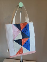 Image 2 of Starry - patchwork tote bag