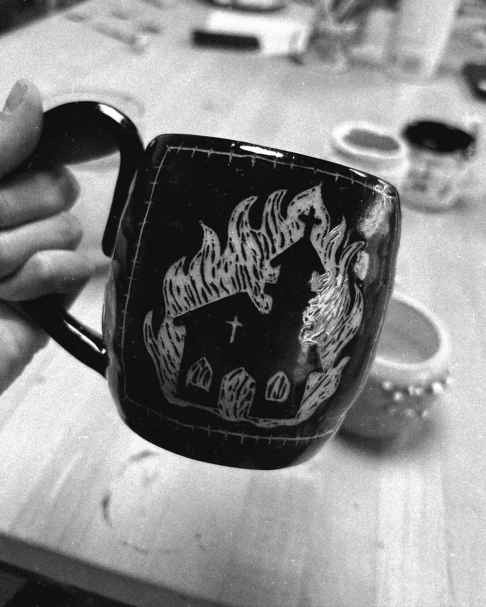 Image of church patch mug 