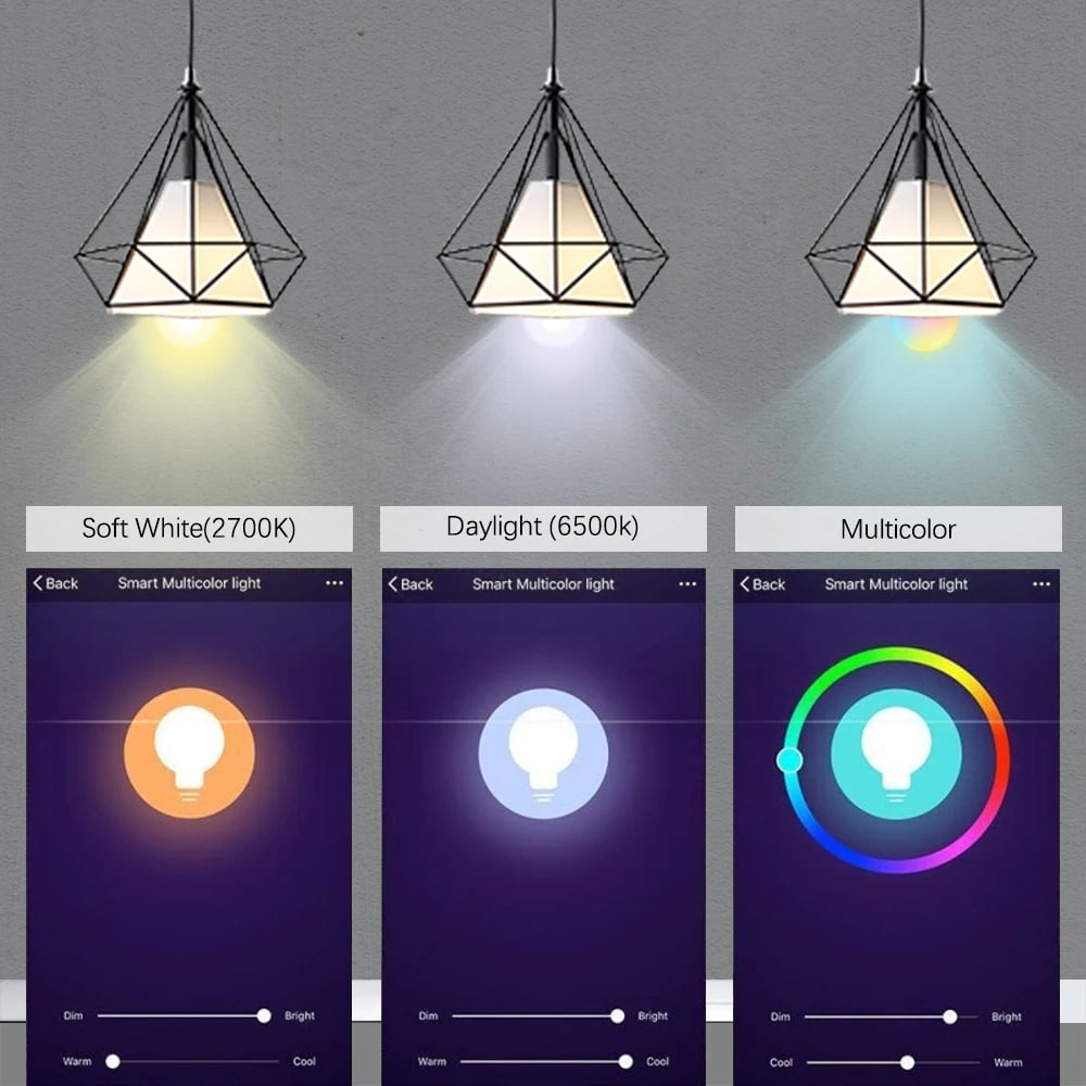 Tuya WiFi Smart Dimmable Bulb - Alexa/Google Home