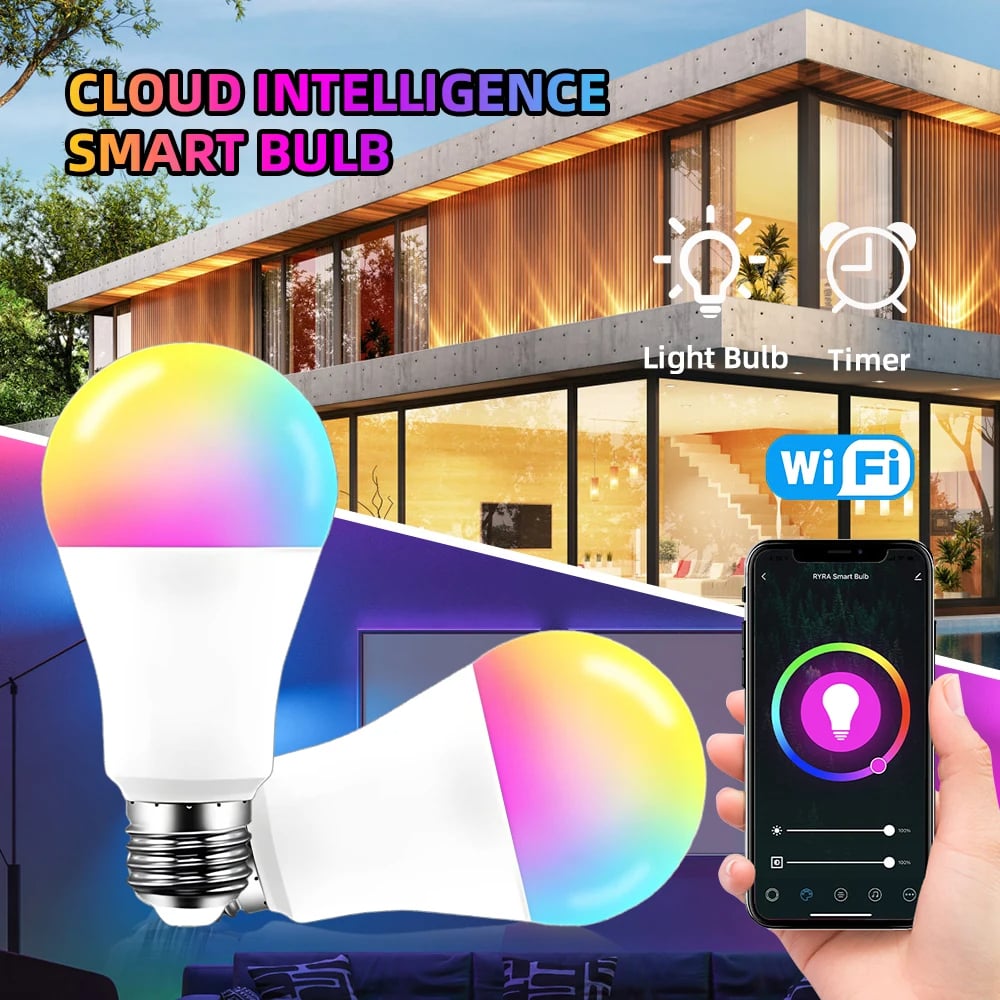 Tuya WiFi Smart Dimmable Bulb - Alexa/Google Home