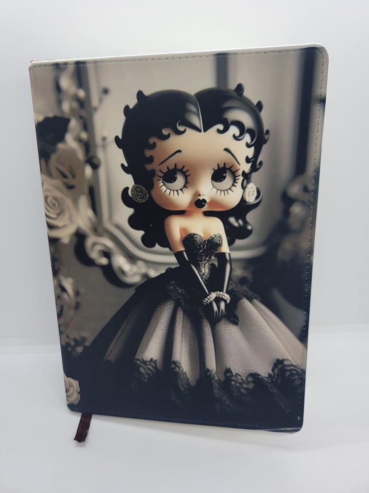 Image of Monochrome Betty Boop Journal