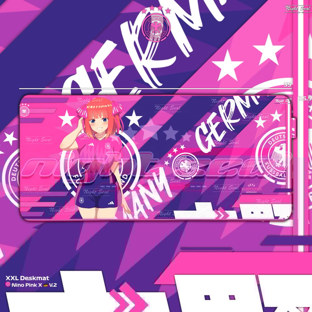 Image of Germany PINK /  XXL Desk mats
