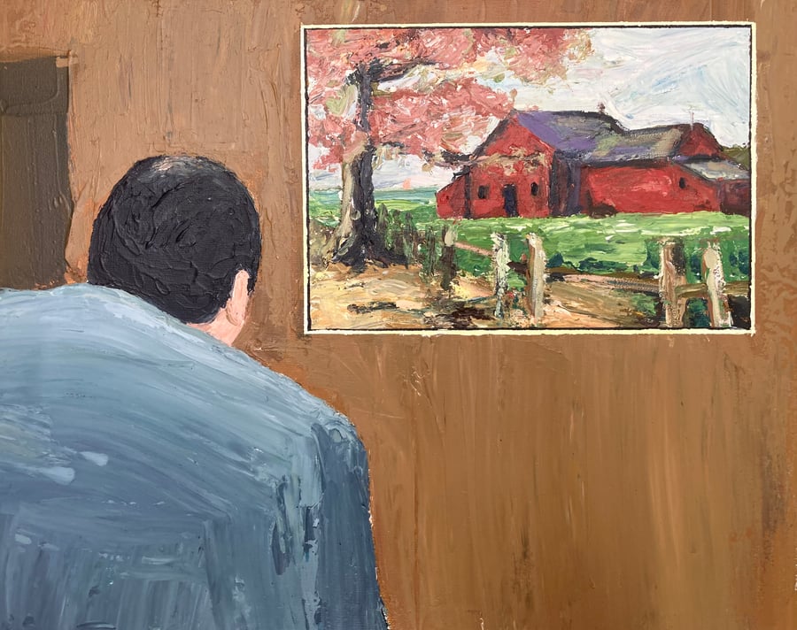 Image of “The Corshack test”   original painting 