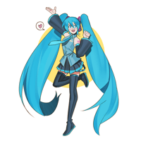 MIKU MIKU - PRINT 