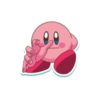 Image 2 of CURSED KIRBS - STICKERS