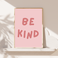 Image 7 of Happy, Be Kind & Play Prints