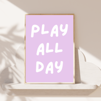 Image 4 of Happy, Be Kind & Play Prints