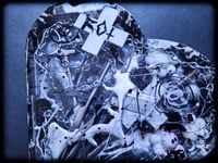 Image 1 of ProTecTed XL Heart Collage 2" THICK