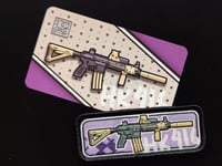 Image 1 of HK416 Rifle Patch - Glow in the Dark 