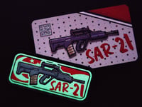 Image 2 of SAR-21 Rifle Patch - Glow in the Dark 