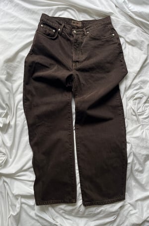 Stussy Big Ol' Denim Jeans "Espresso" Overdyed - Size 32