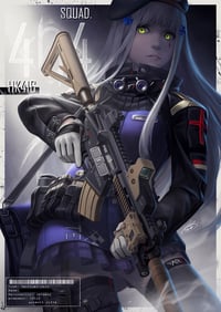 Image 1 of 404 Squad HK416 Artprint