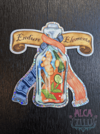 Image 2 of Endure Elements - Potion Bottle - 3" Vinyl Sticker