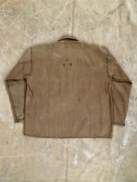 Image 4 of WWI US ARMY BROWN DENIM PULLOVER SHIRT