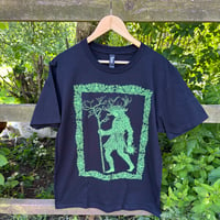 Image 1 of Green man (black tshirt) 