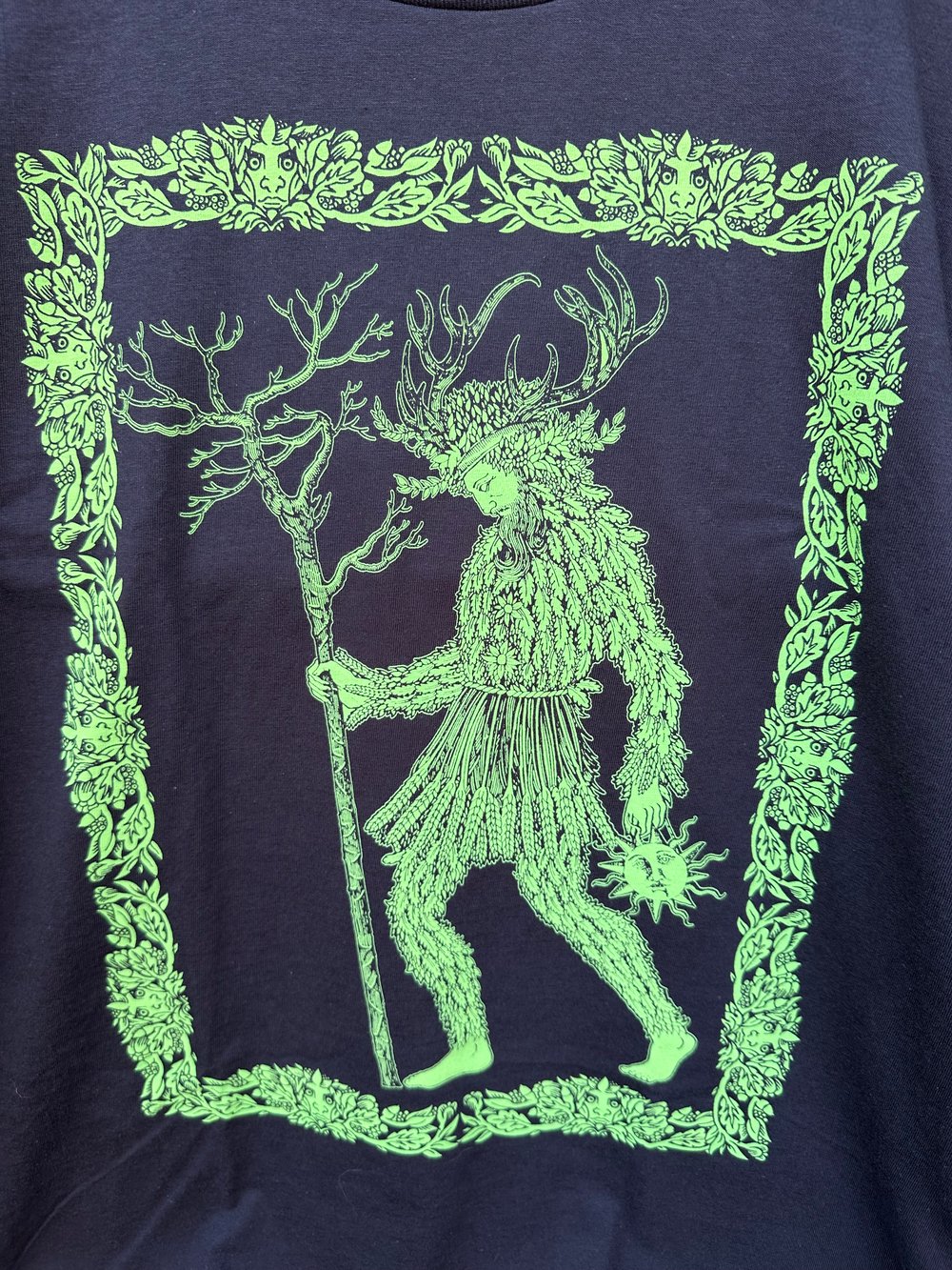 Green man (black tshirt) 