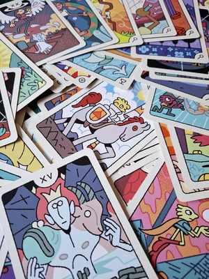 Image of Complete Tarot Deck (Major + Minor Arcana) 2 Part Rigid Box