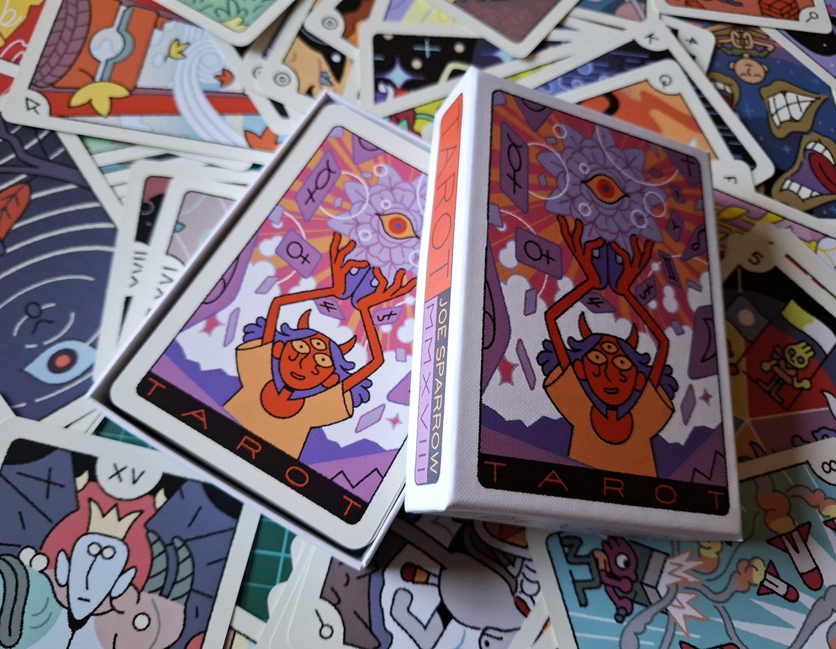 Joe Sparrow — Complete Tarot Deck (Major + Minor Arcana) 2 Part