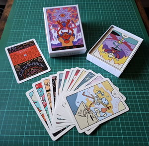 Image of Complete Tarot Deck (Major + Minor Arcana) 2 Part Rigid Box