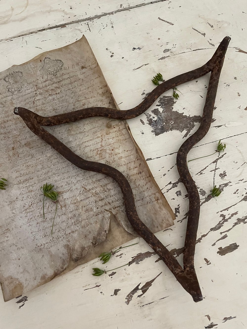 Image of Hand Forged French Trivet 