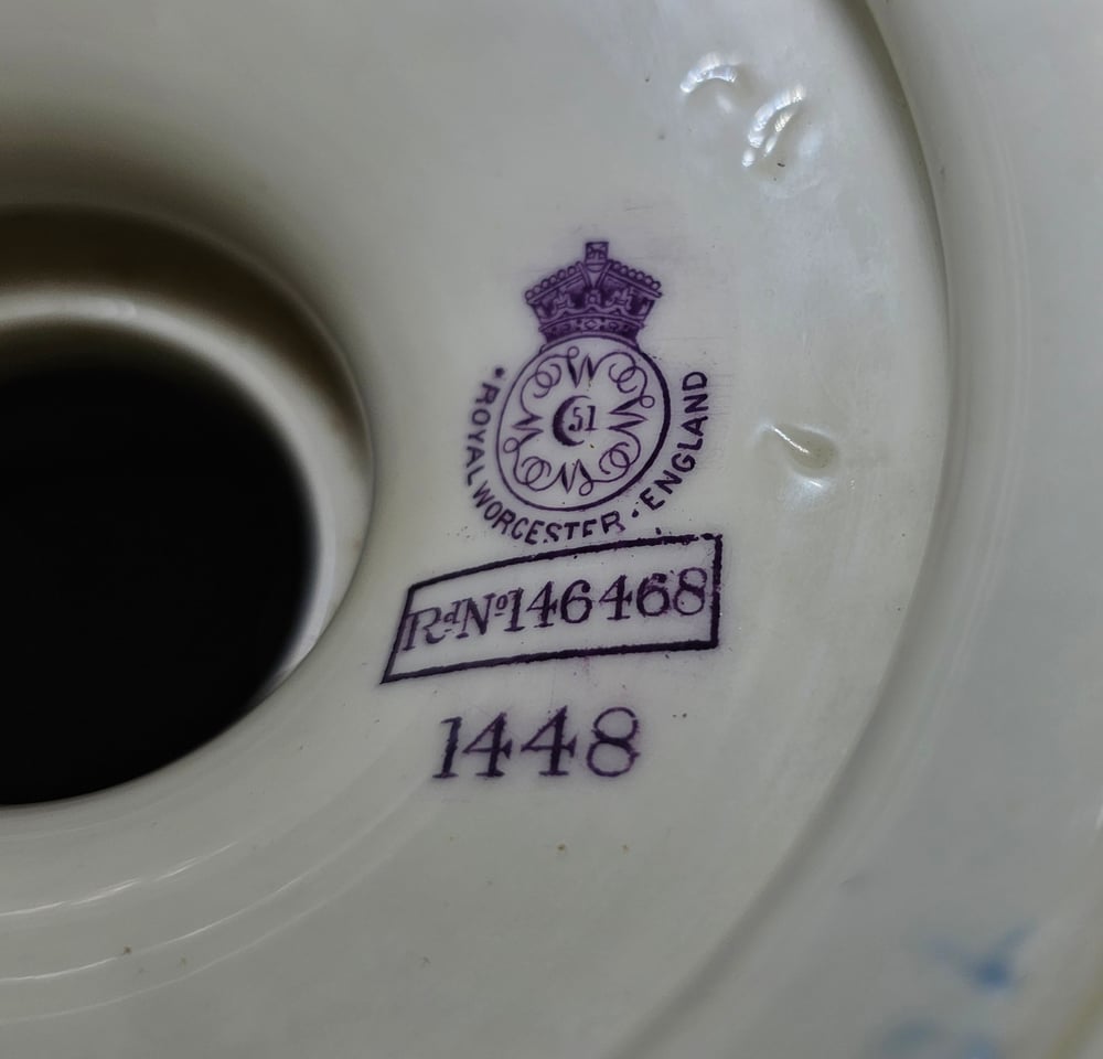 Image of Royal Worcester Lamp Base #2