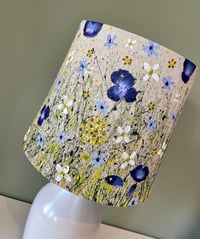 Image 1 of 'Harvest' hand painted lampshade