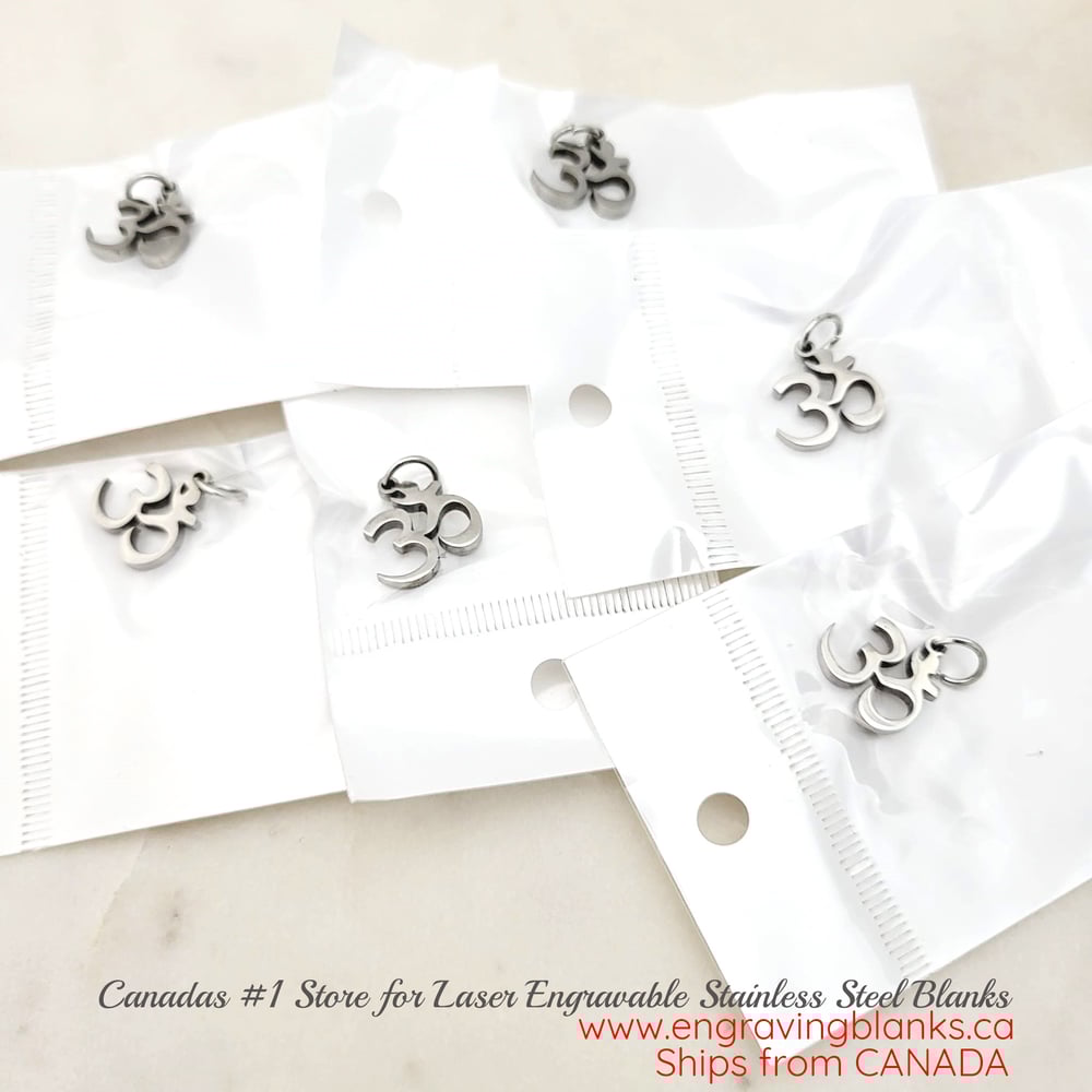 Image of 6pcs/lot OM Pendant Charms Accessory for DIY Jewelry Necklace Pendant