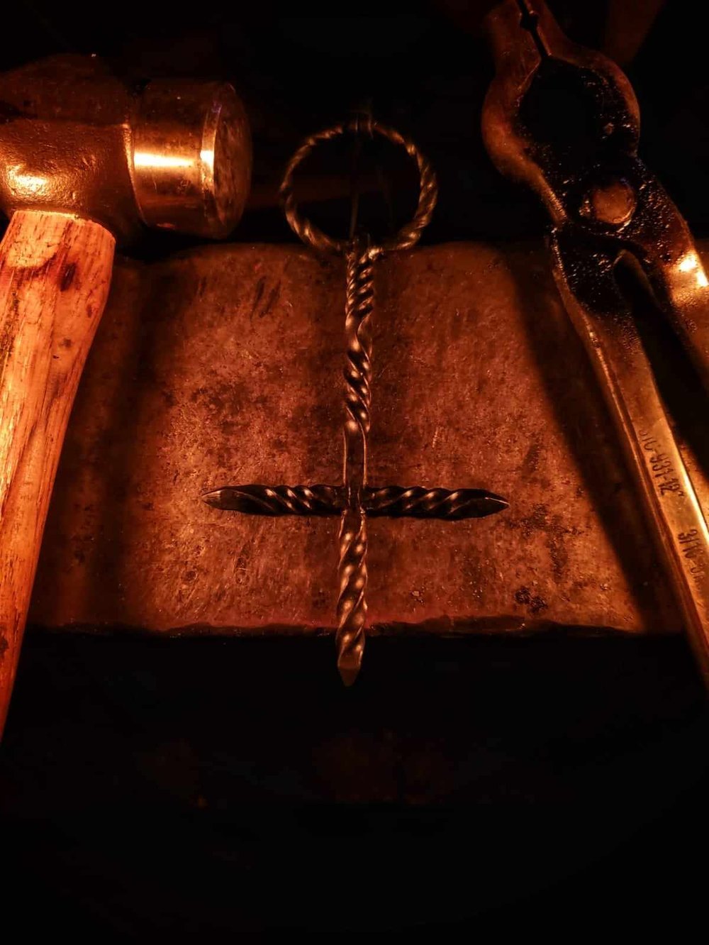 Twisted Black Cross (small)