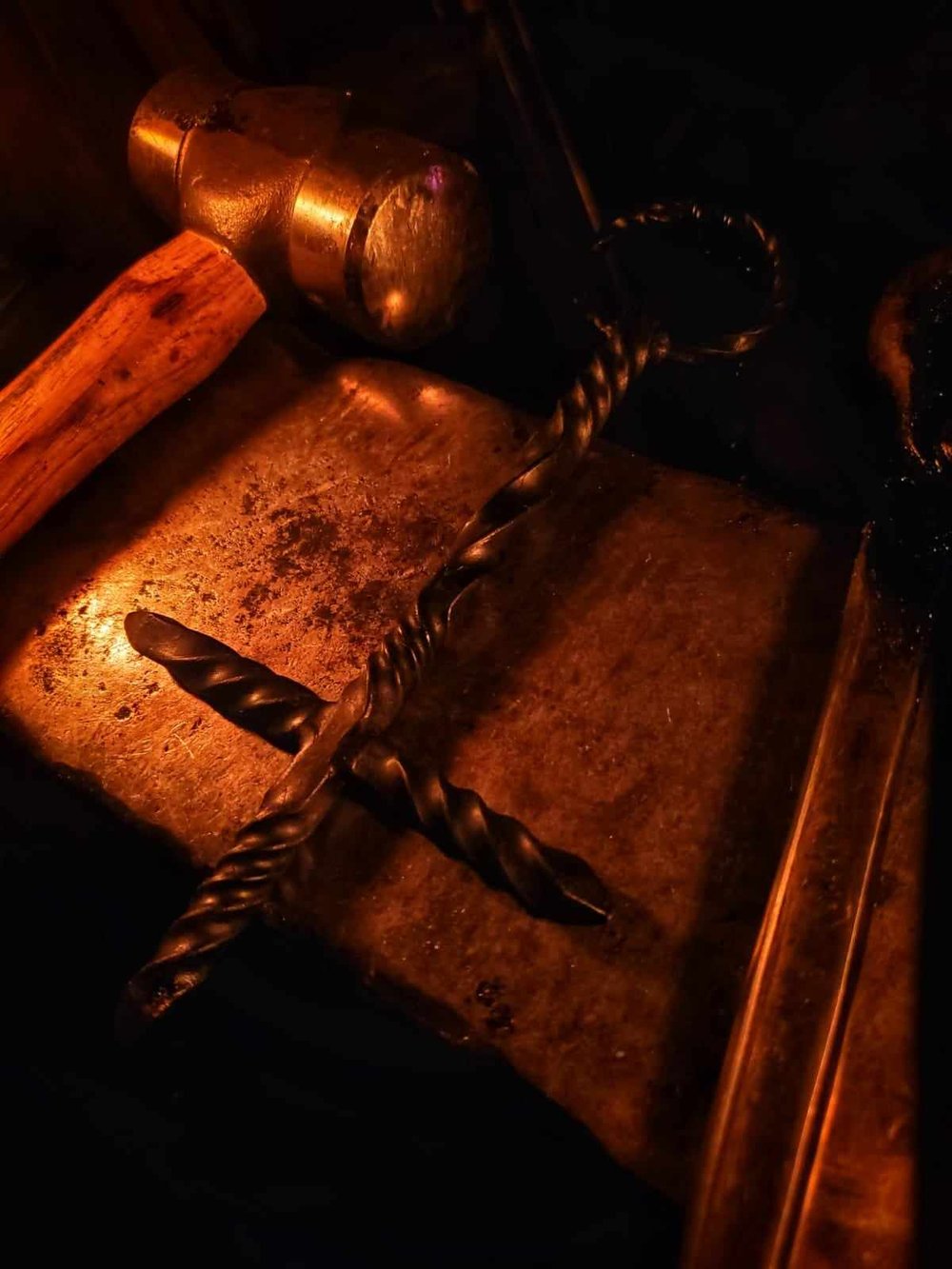 Twisted Black Cross (small) 