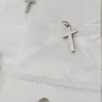 Image 3 of 6pcs/lot CROSS Pendant Charms Accessory Steel Color for DIY Jewelry Necklace Pendant  Cross C