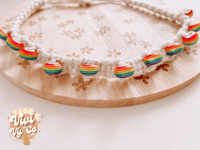 Image 1 of Serene Boho Rainbow Headband- Toddler/Child