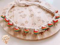 Image 2 of Serene Boho Rainbow Headband- Toddler/Child