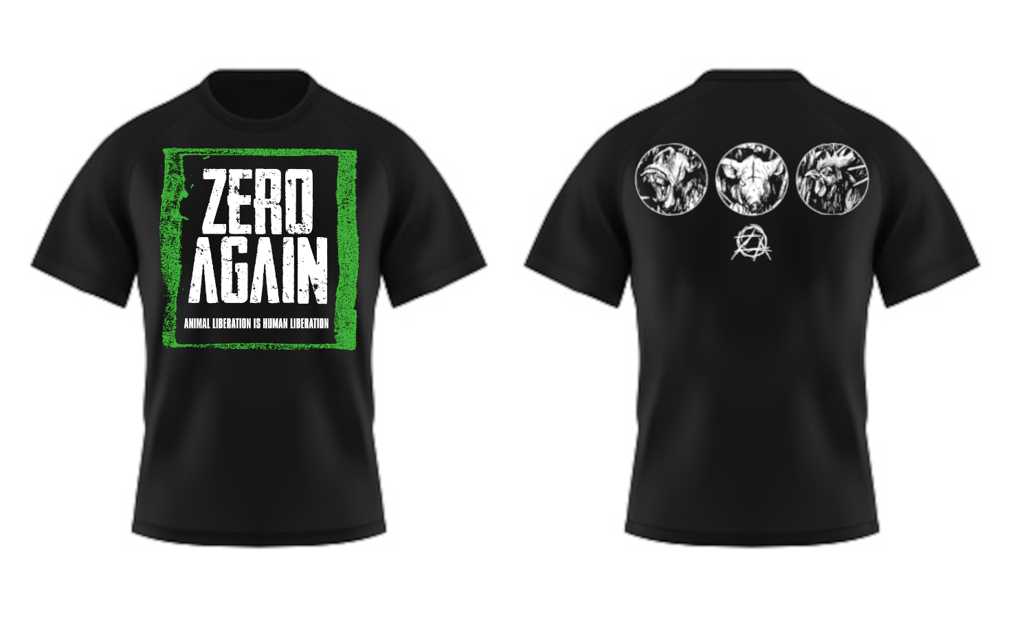 Pre-Order: 2 sided Zero Again shirt