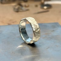 Image 3 of Carved Silver Ring